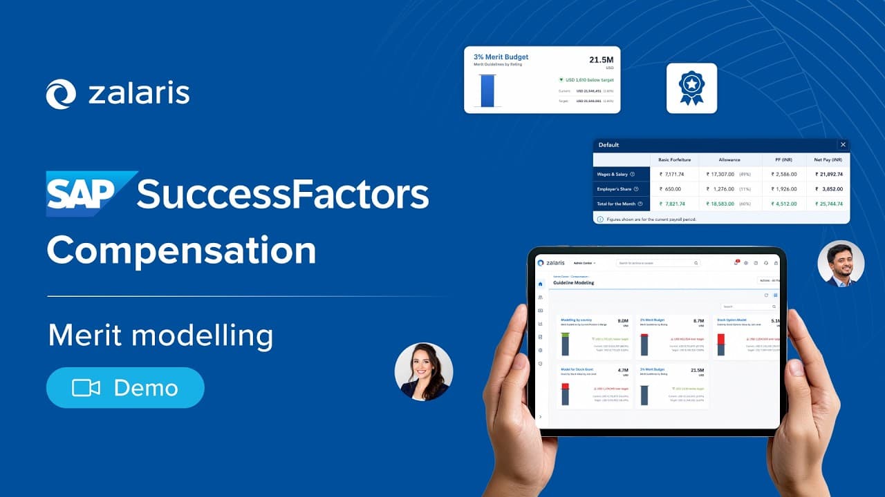 SAP SuccessFactors Merit Modeling Demo: Richtlinien- und Budgetszenarien