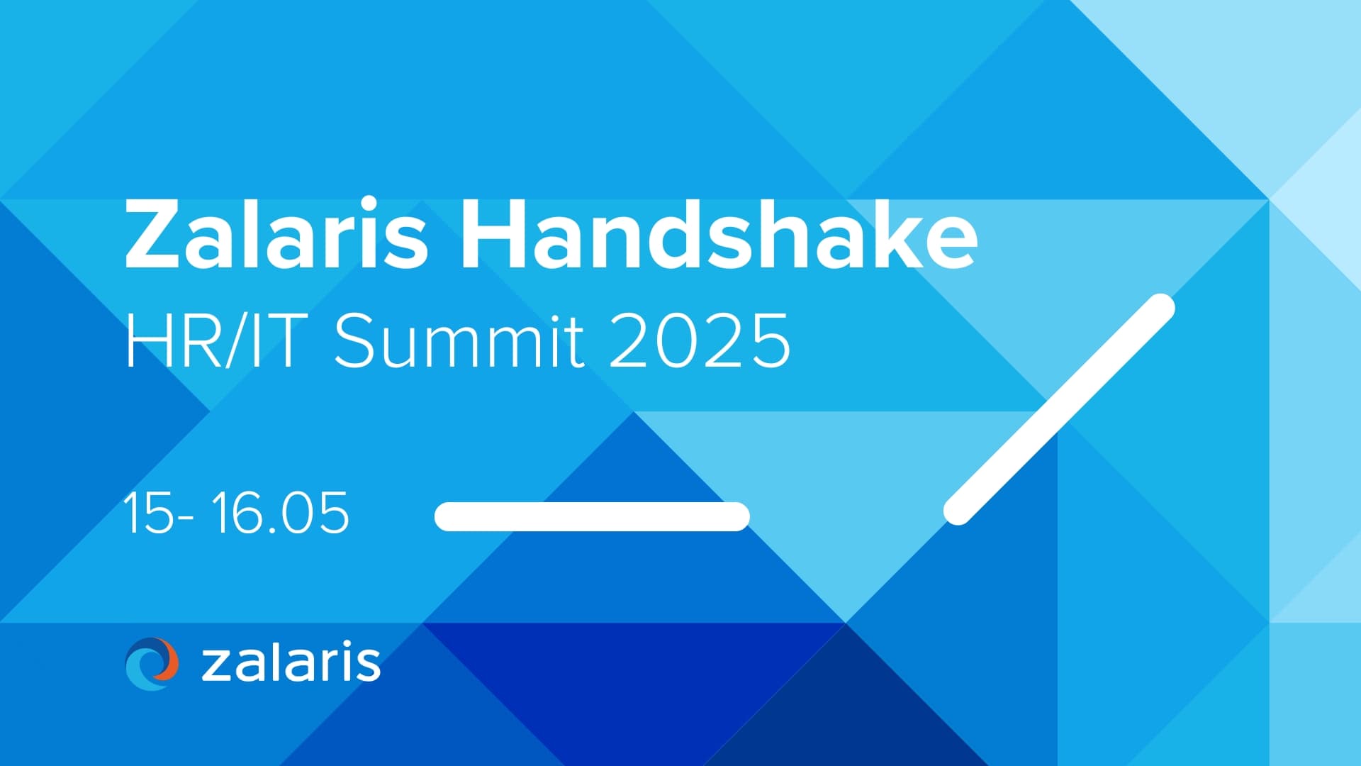 Zalaris Handshake: Besuchen Sie den HR/IT-Summit am 15. & 16. Mai in Frankfurt