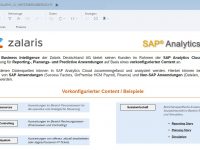 SAP Analytics Cloud: Beispielreports