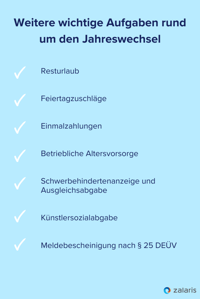 Jahreswechsel In Der Lohnbuchhaltung 2023/2024: Was Ist Zu Tun?