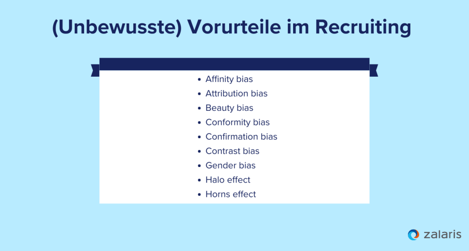 Bias und Unconscious Bias: (Unbewusste) Vorurteile im Recruiting erkennen